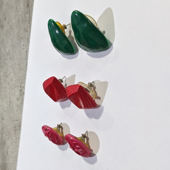 Vintage Statement Earrings - Picture 4 of 8